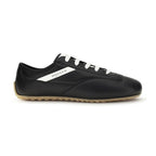 Alexander McQueen Black Calf Leather Bos Taurus Low Top Sneakers