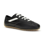 Alexander McQueen Black Calf Leather Bos Taurus Low Top Sneakers