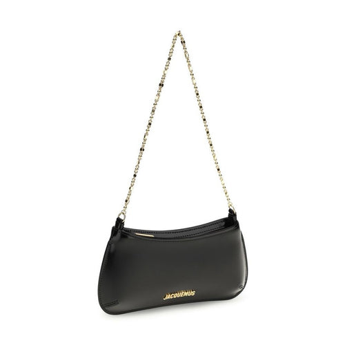 Jacquemus Black Calf Leather Bos Taurus Shoulder Bag