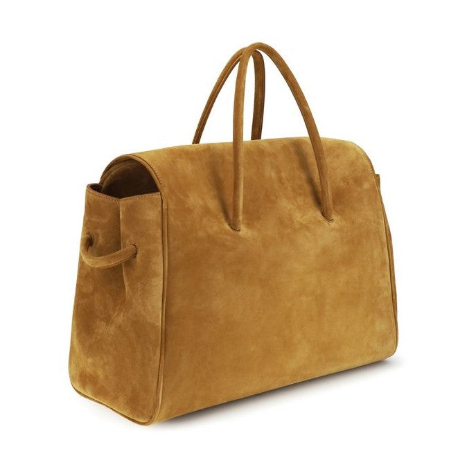 Jacquemus Beige Calf Leather Bos Taurus Handbag