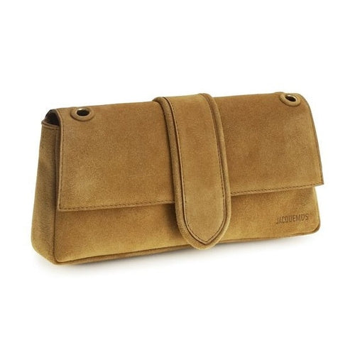 Jacquemus Beige Calf Leather Bos Taurus Shoulder Bag