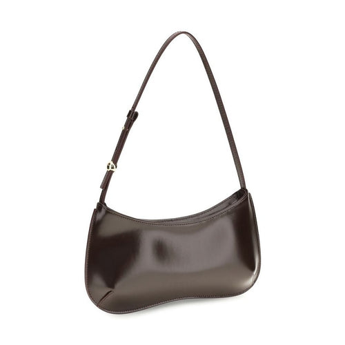 Jacquemus Brown Calf Leather Bos Taurus Shoulder Bag