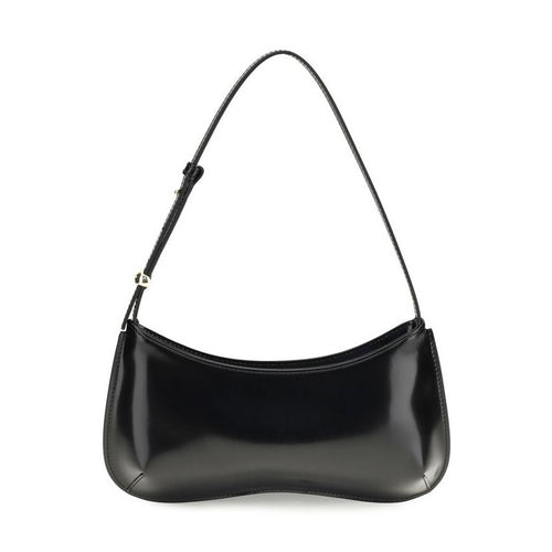 Jacquemus Black Calf Leather Bos Taurus Shoulder Bag