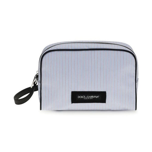 Dolce & Gabbana Blue Cotton Handbag