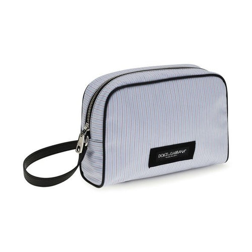 Dolce & Gabbana Blue Cotton Handbag