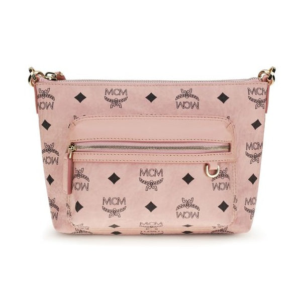 MCM Multicolor Fabric Shoulder Bag