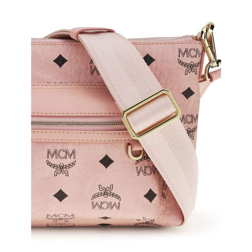 MCM Multicolor Fabric Shoulder Bag