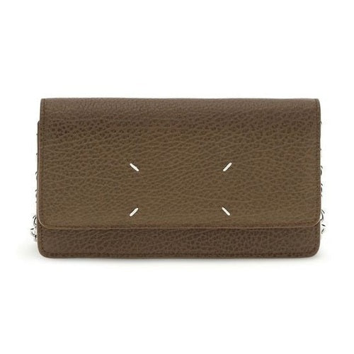 Maison Margiela Brown Calf Leather Bos Taurus Wallet