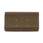 Maison Margiela Brown Calf Leather Bos Taurus Wallet