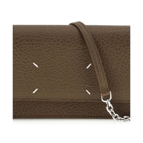 Maison Margiela Brown Calf Leather Bos Taurus Wallet