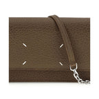 Maison Margiela Brown Calf Leather Bos Taurus Wallet