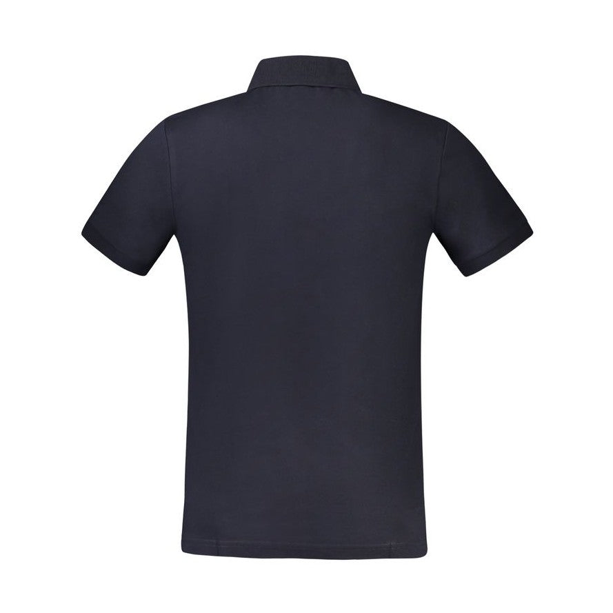 Hugo Boss Blue Cotton Men Polo Shirt