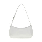 Jacquemus White Calf Leather Bos Taurus Shoulder Bag
