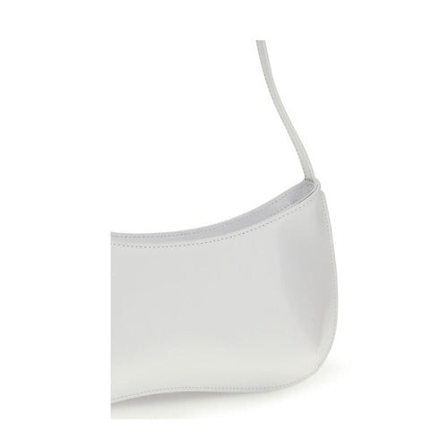 Jacquemus White Calf Leather Bos Taurus Shoulder Bag