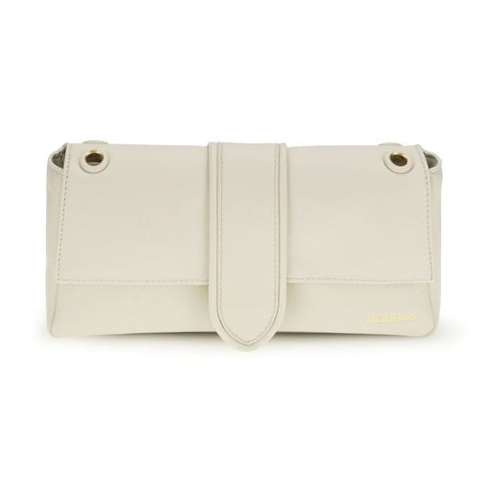 Jacquemus Beige Calf Leather Bos Taurus Shoulder Bag