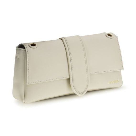 Jacquemus Beige Calf Leather Bos Taurus Shoulder Bag