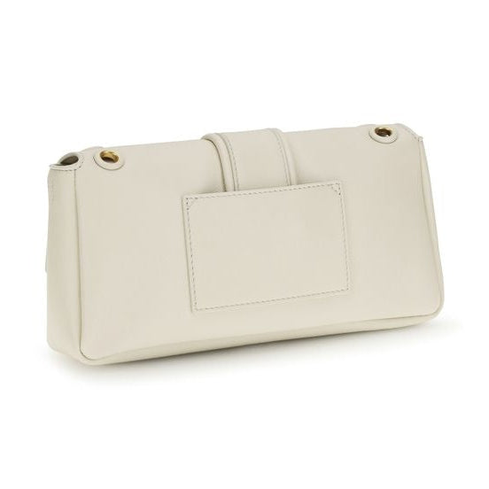 Jacquemus Beige Calf Leather Bos Taurus Shoulder Bag