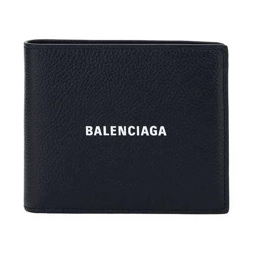 Balenciaga Black Calf Leather Bos Taurus Wallet