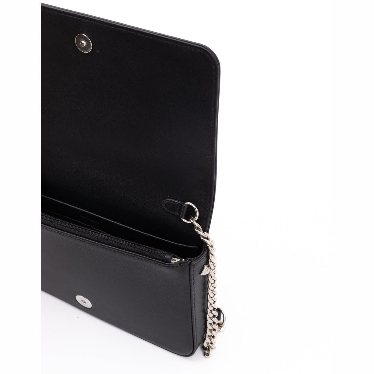 Jimmy Choo Black Leather Crossbody Bag