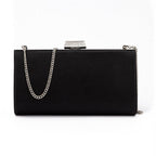 Jimmy Choo Black Satin Crossbody Bag