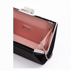 Jimmy Choo Black Satin Crossbody Bag