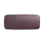 Dolce & Gabbana Dark Purple Leather DG Logo Zip Around Hand Purse Wallet