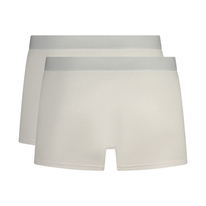 Trussardi Bianco Cotton Men Boxer Short