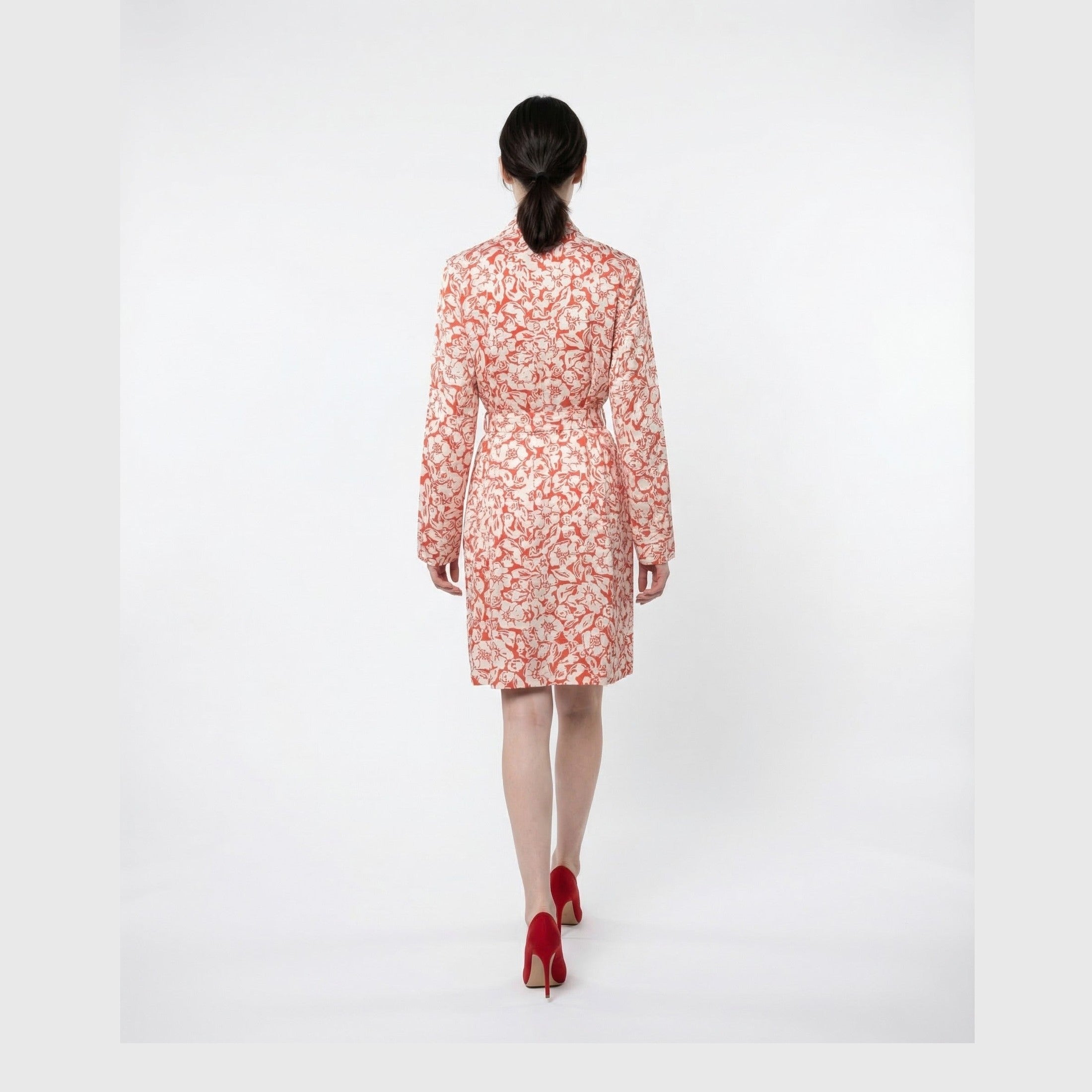 Lanvin Multicolor Silk Casual Dress