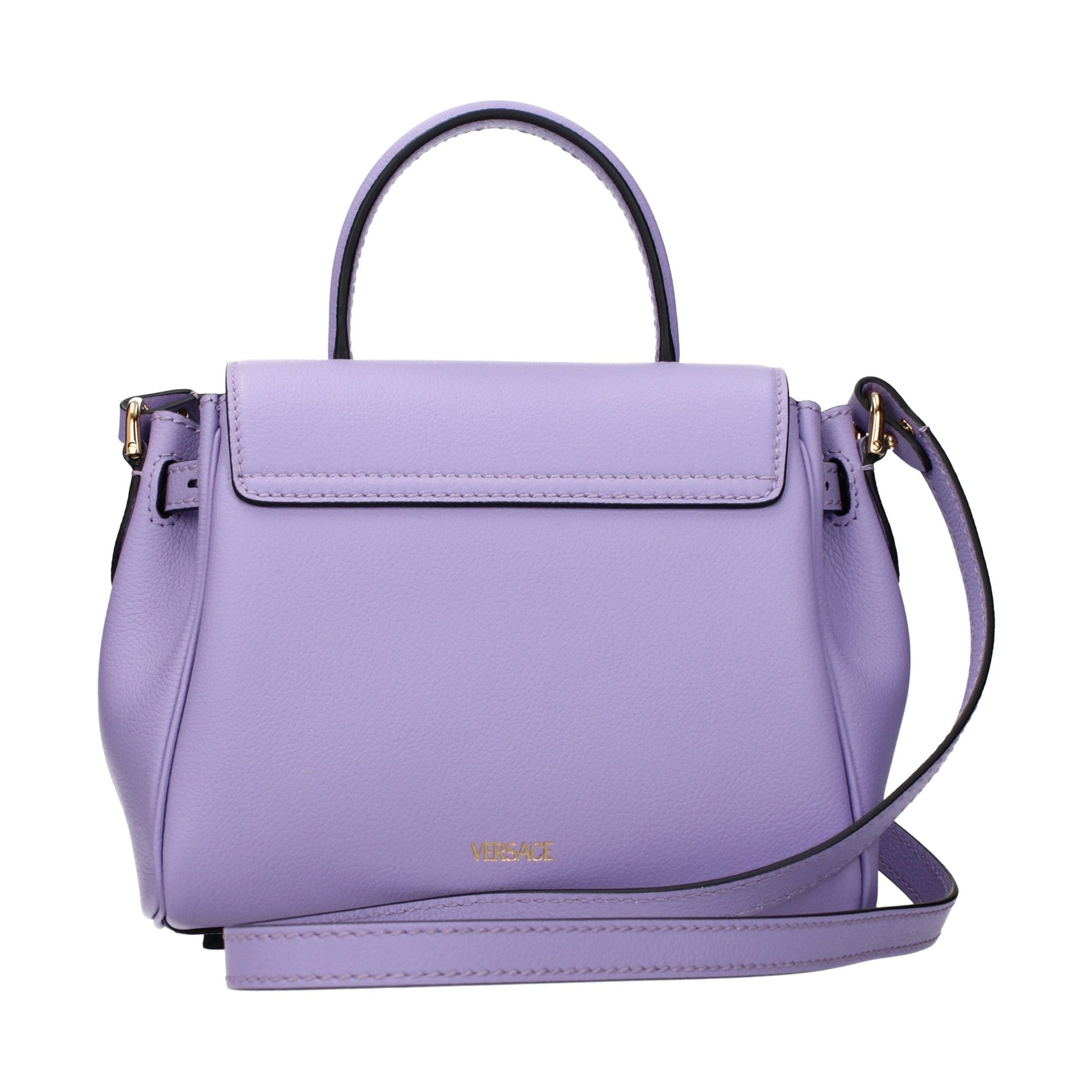 Versace Pink Leather Handbag