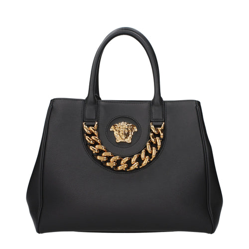 Versace Black Leather Handbag