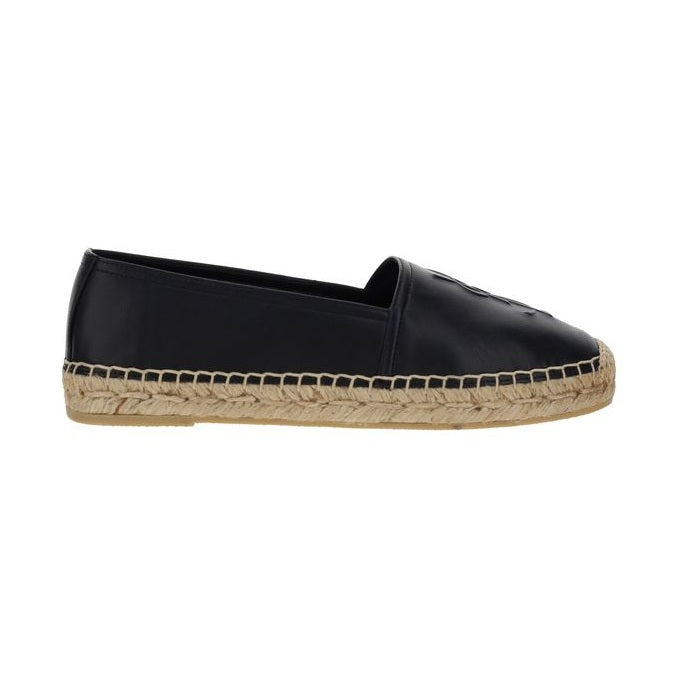 Saint Laurent Black Lamb Ovis Aries Aries Espadrilles