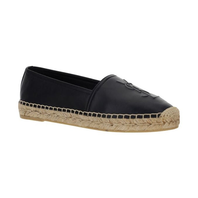 Saint Laurent Black Lamb Ovis Aries Aries Espadrilles
