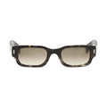 Alexander McQueen Brown Acetate Sunglasses