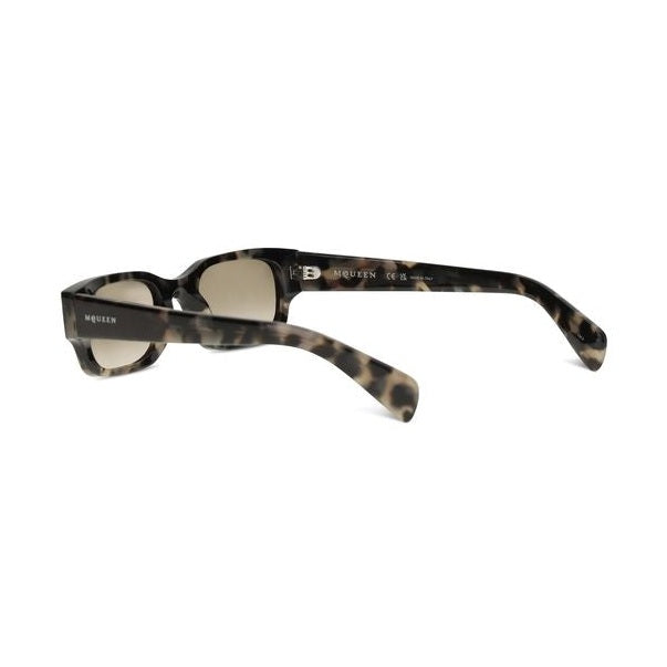 Alexander McQueen Brown Acetate Sunglasses