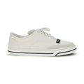 Dolce & Gabbana White Linen Low Top Sneakers