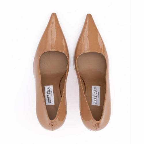 Jimmy Choo Powder Pink Patent Leather Ixia 95 Pumps
