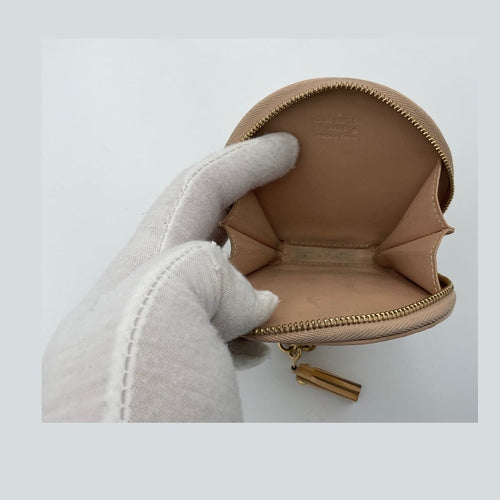 Louis Vuitton LOUIS VUITTON Micro Boite Chapeau Patent Patchwork LV Bird Coin Purse