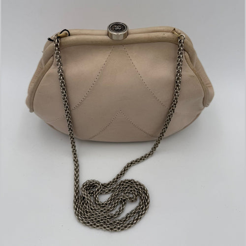 Chanel CHANEL Pochette with Hidden Chain Handbag