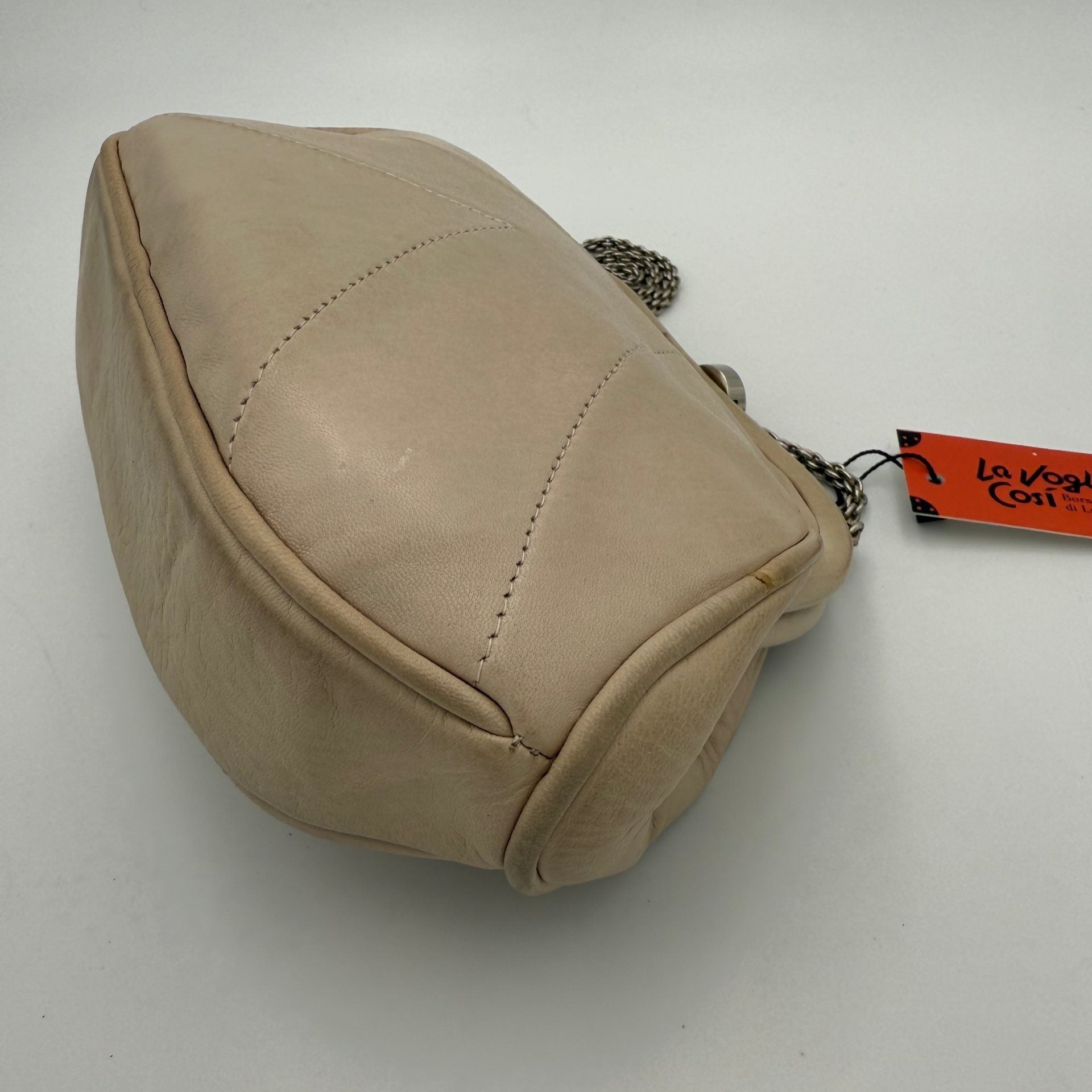 Chanel CHANEL Pochette with Hidden Chain Handbag