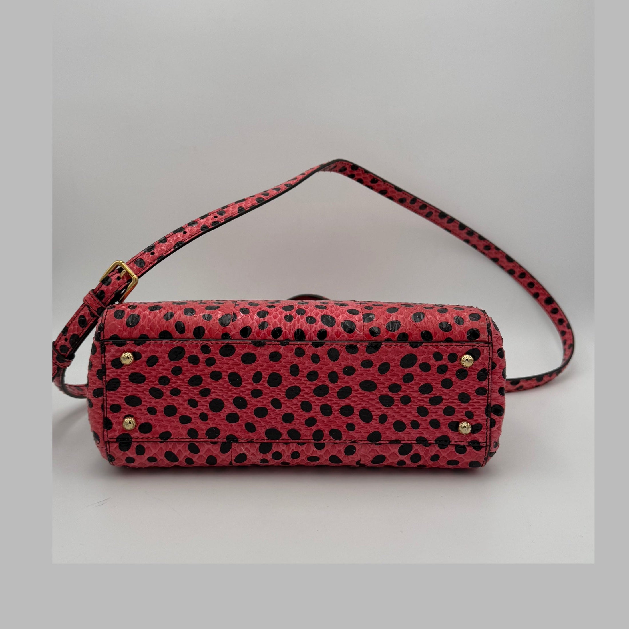 Dolce & Gabbana DOLCE & GABBANA Sicily in Reptile Skin Handbag