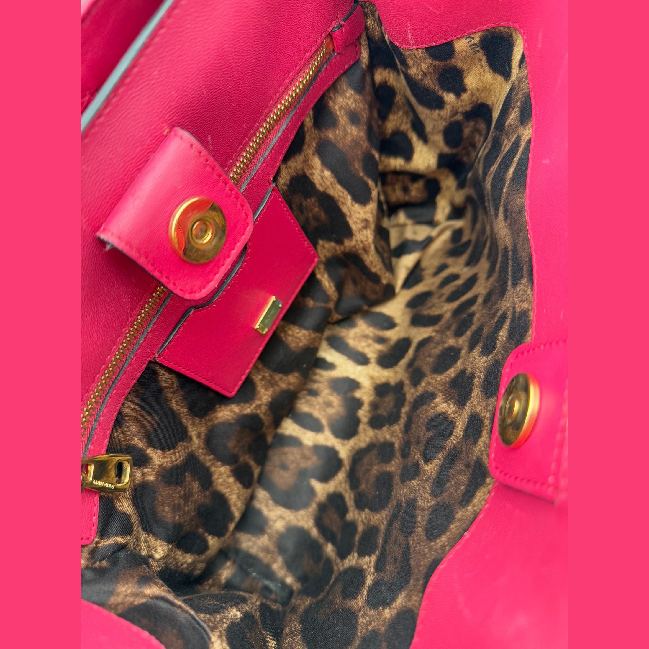 Dolce & Gabbana DOLCE & GABBANA Sicily in Reptile Skin Handbag