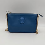 Versace VERSACE LA MEDUSA Leather Shoulder Bag