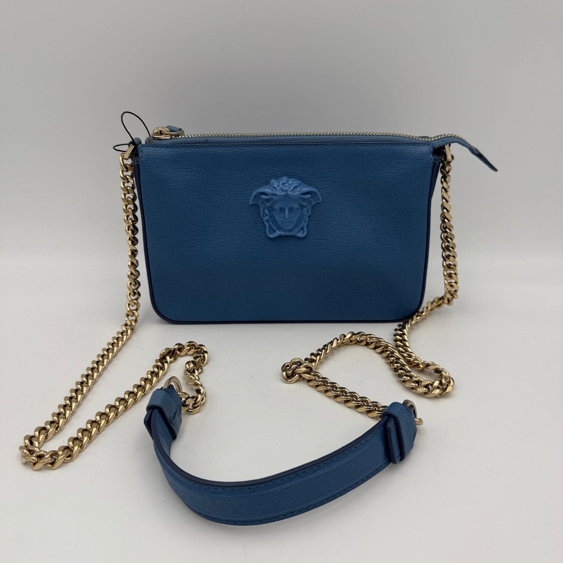 Versace VERSACE LA MEDUSA Leather Shoulder Bag