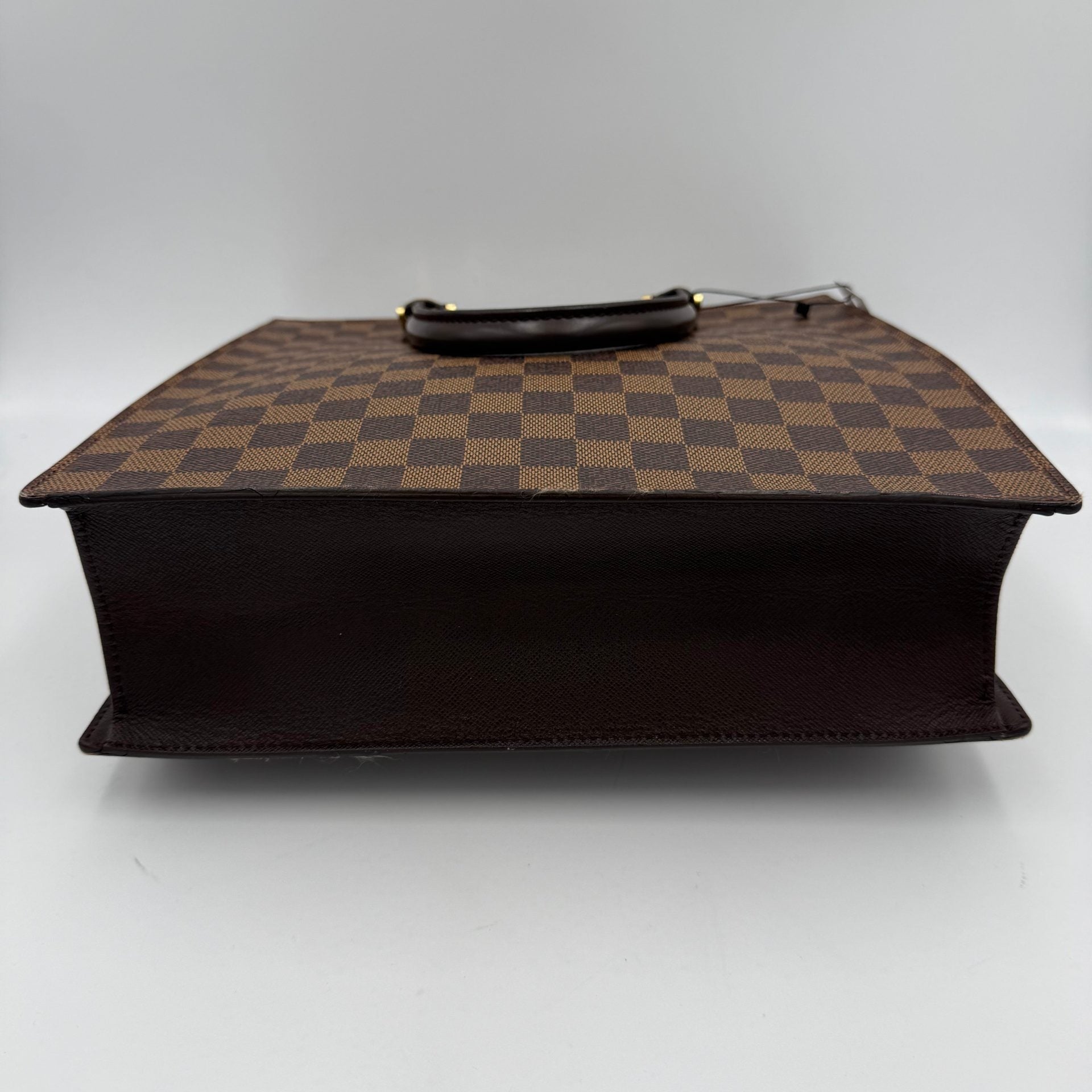 Louis Vuitton LOUIS VUITTON SAC PLAT PARIS PM Damier Ebene Handbag