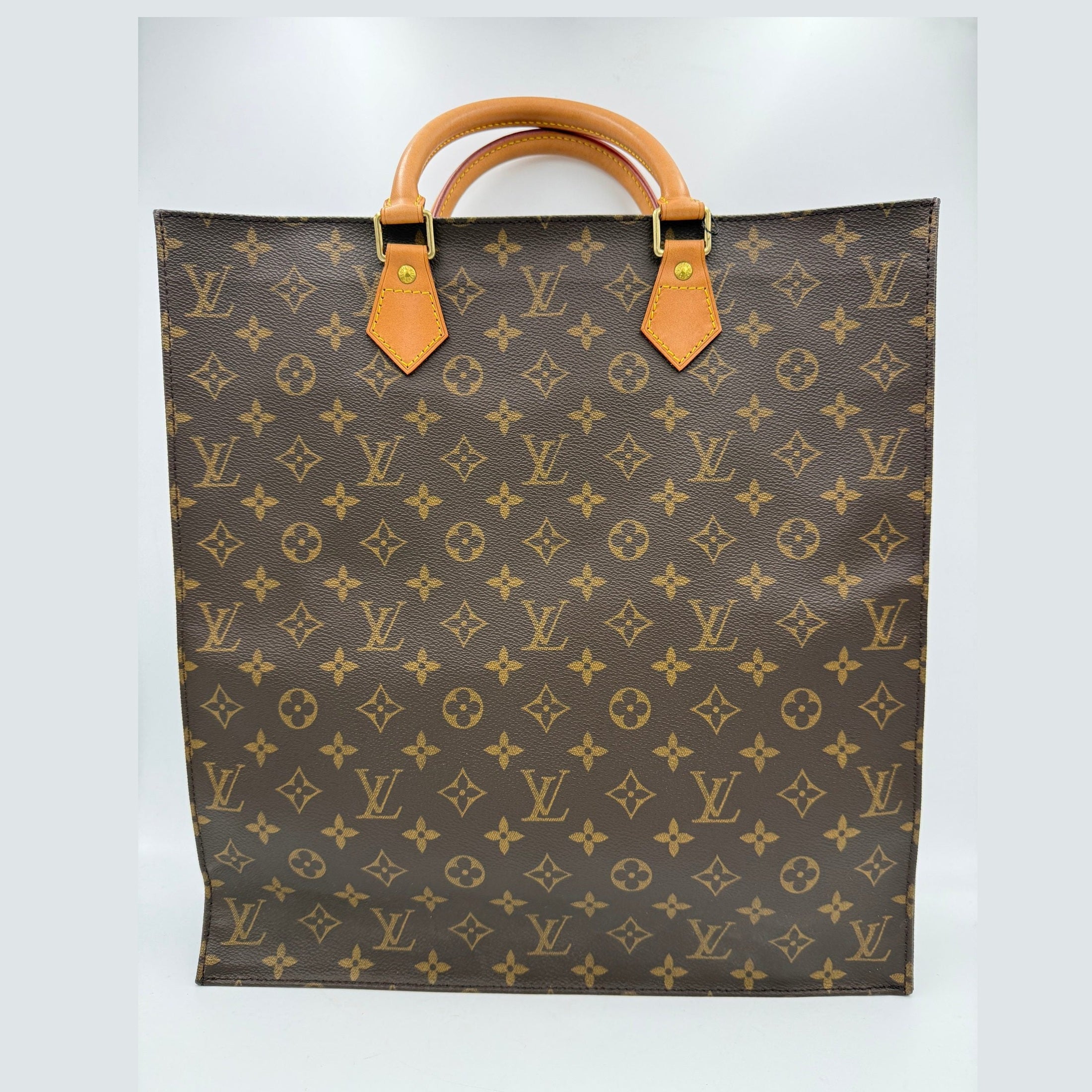 Louis Vuitton LOUIS VUITTON SAC PLAT Monogram Handbag