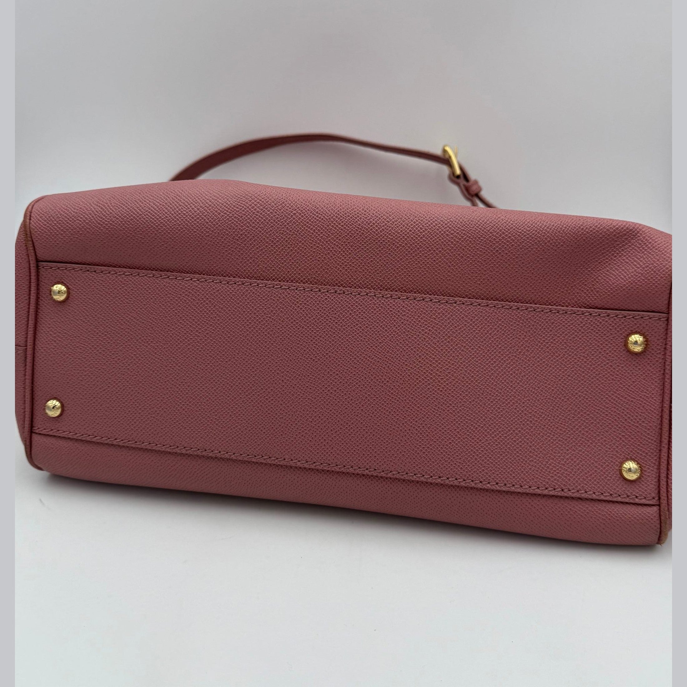 Dolce & Gabbana DOLCE & GABBANA SICILY Pink Large Handbag