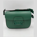 Gucci GUCCI HORSEBIT 1955 Emerald Handbag