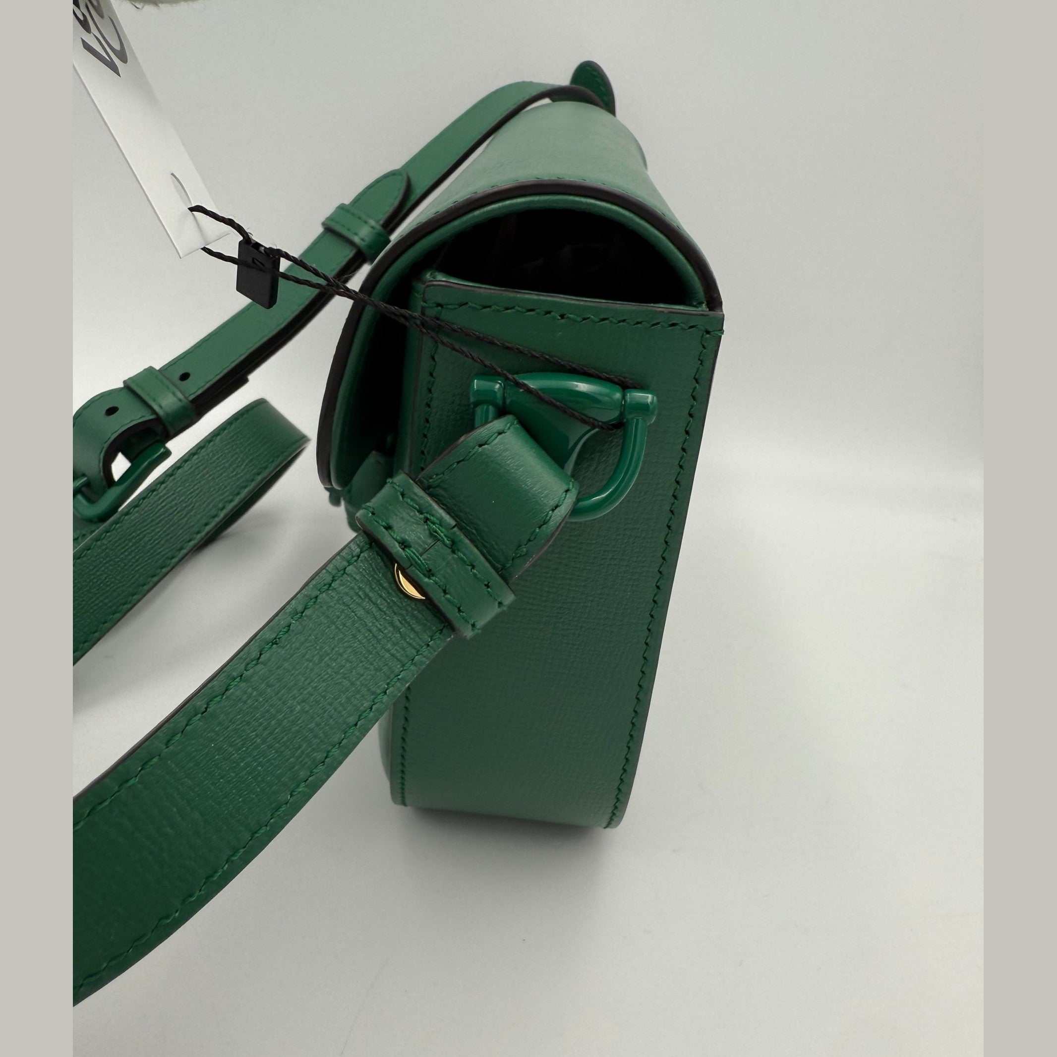 Gucci GUCCI HORSEBIT 1955 Emerald Handbag