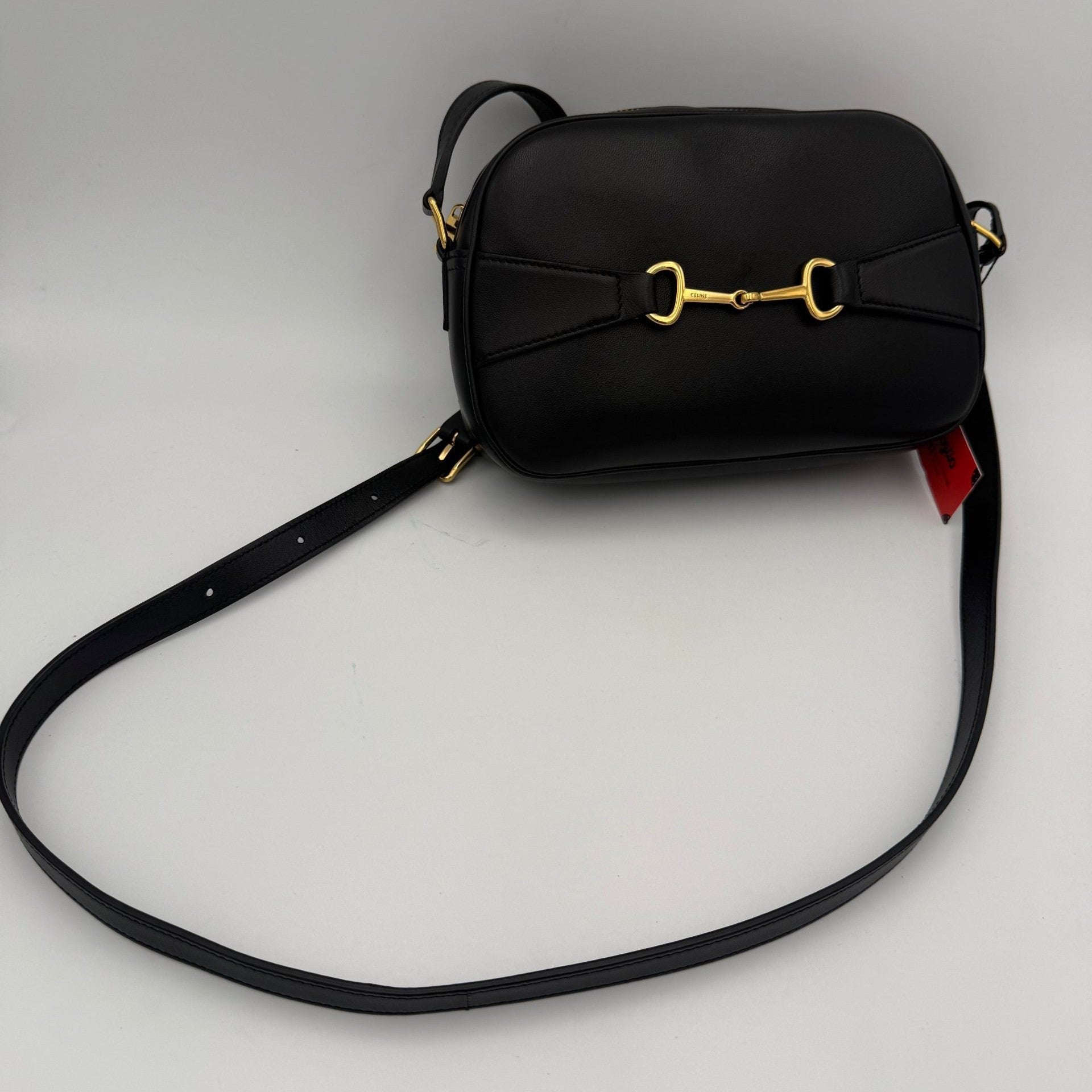 Celine CRECY Plain Black Handbag