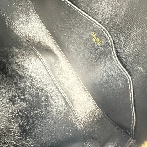 Celine CELINE CRECY Plain Black Handbag